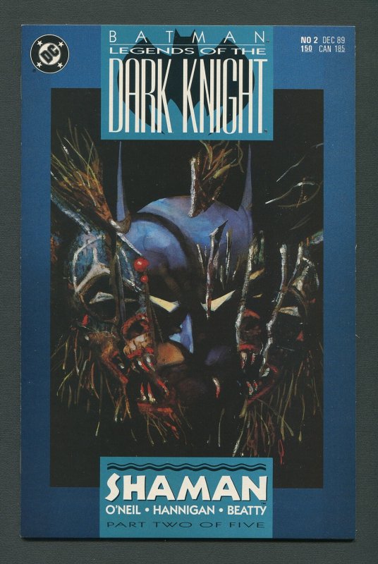 Batman:Legends of the Dark Knight #2 / 9.6 NM+  December 1989