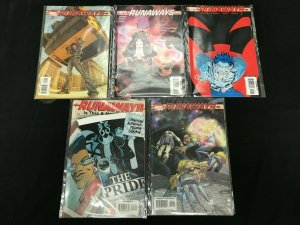 RUNAWAYS #15, 19, 15, 14, 12 5PC LOT (VF/NM) TV SHOW!! 2005