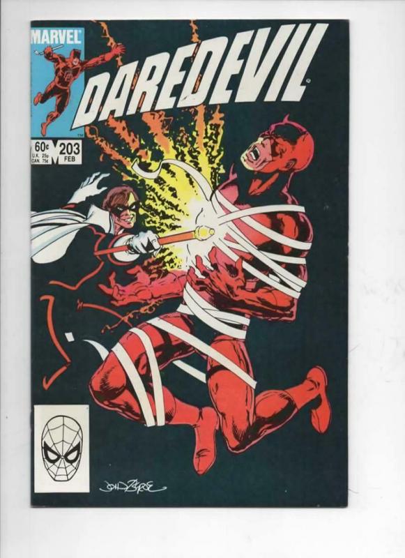 DAREDEVIL #203 NM  Murdock, Trumps, 1964 1984, more Marvel in store