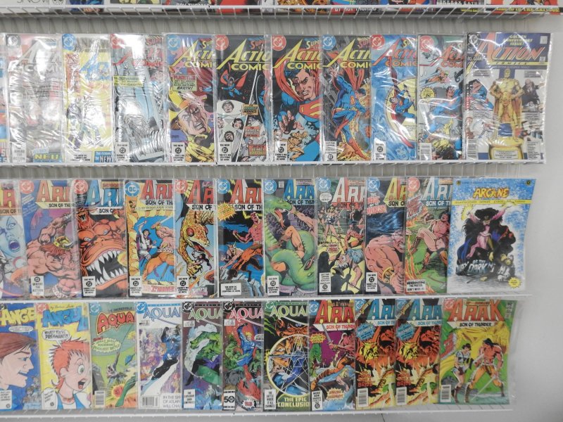 Huge Lot 160+ Comics W/ Superman, Alpha Flight, Aquaman+ Avg Fine+