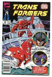 Transformers #64 1990 Later issue Marvel comic book
