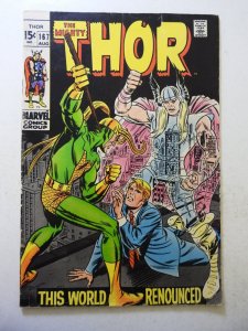 Thor #167 (1969) VG Condition