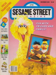 Sesame Street Magazine #199 VF ; Children's Television Workshop | November 1990 