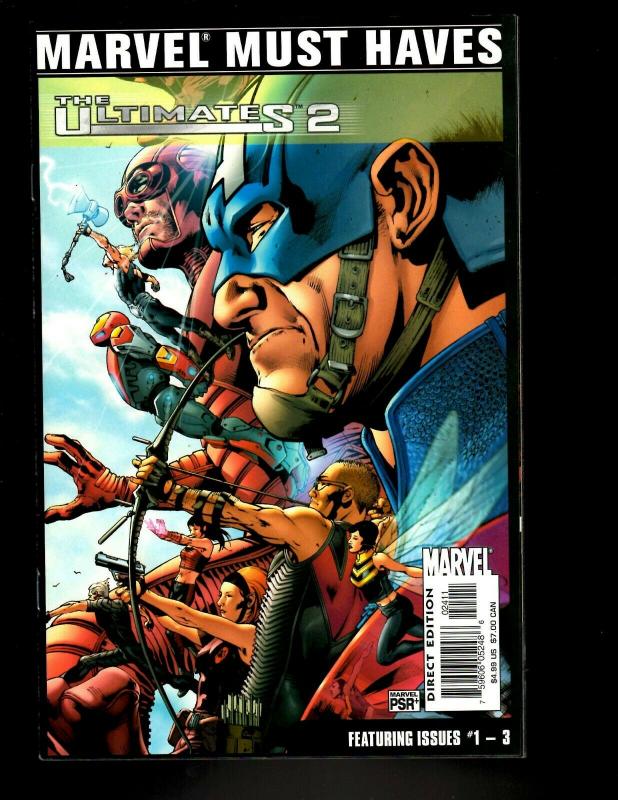 11 Marvel Comics The Ultimates 2 # 1-3 4 5 6 7 8 9 10 11 + Annual # 1 2 EK1