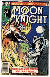 Moon Knight #5 (1981) Moon Knight