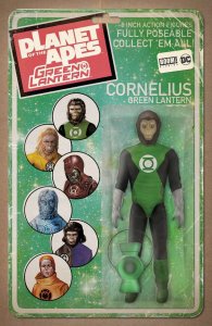 Planet of the Apes/Green Lantern #1B VF/NM ; Boom! | Action Figure Variant