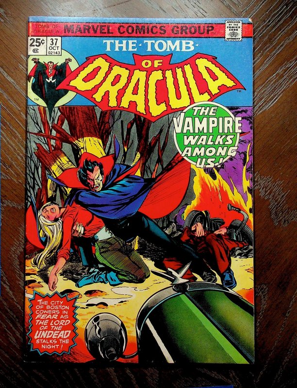 Tomb of Dracula #37 6.0 Fine 1st app. Harold H. Harold.