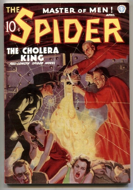 The Spider 4/1936- The Cholera King pulp reprint 2007 