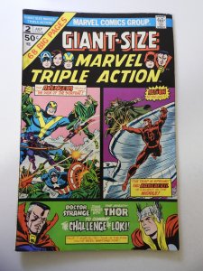 Giant-Size Marvel Triple Action #2 (1975) FN+ Condition
