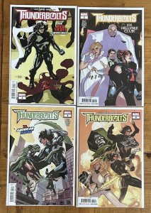 Thunderbolts #1,2,3,4 Marvel Comics Complete Set NM