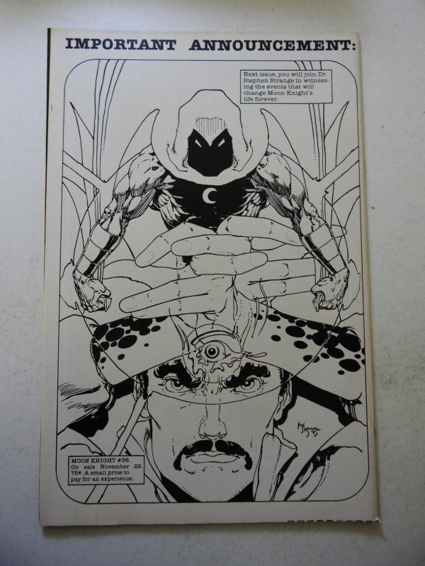Moon Knight #36 (1984) FN+ Condition