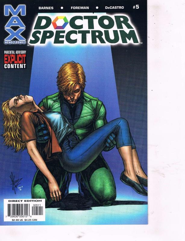 Lot Of 2 Doctor Spectrum Marvel MAX Comic Books # 5 & 6  TW26