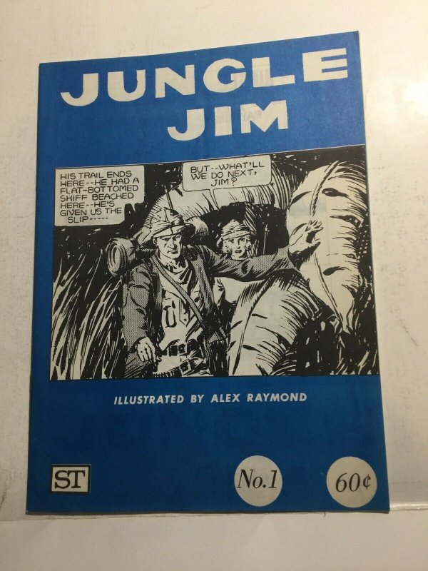 Jungle Jim 1 Vf+ Very Fine+ 8.5 Oversized Magazine ST