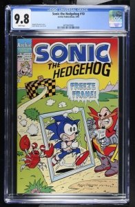 Sonic the Hedgehog #10 1994 Archie Publications CGC 9.8 White Pages 006