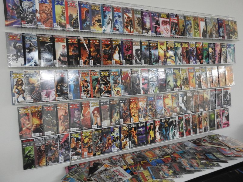 Huge Lot 180+ Comics W/ Ultimate X-Men Complete set, Batman, +More! Avg VF- Cond