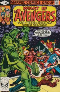 What If ? (Vol. 1) #20 FN ; Marvel | Avengers Kree-Skrull War