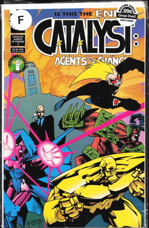 Catalyst: Agents of Change #7 (1994) Catalyst: Agents of Change