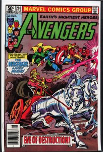 The Avengers #208 Newsstand Edition (1981) The Avengers