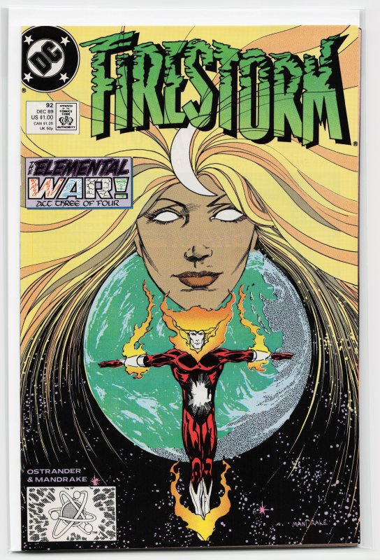 Firestorm, the Nuclear Man #92 (1989) Firestorm