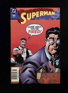 Superman #183 (2ND SERIES) DC Comics 2002 VF+ NEWSSTAND