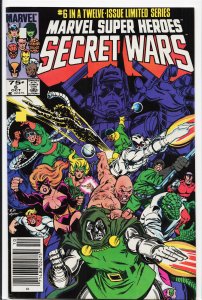 Marvel Super Heroes Secret Wars #6 (1984) [Key Issue]
