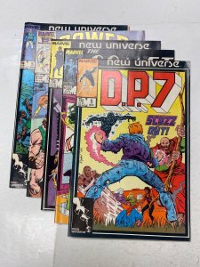 5 MARVEL comic books Justice Power Pack Nightmask Comet Man DP7 46 KM38