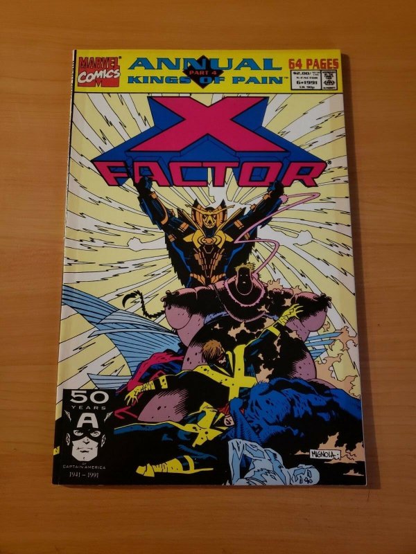 X-Factor Annual #6 Direct Market Edition ~ NEAR MINT NM ~ (1991, Marvel Comics)