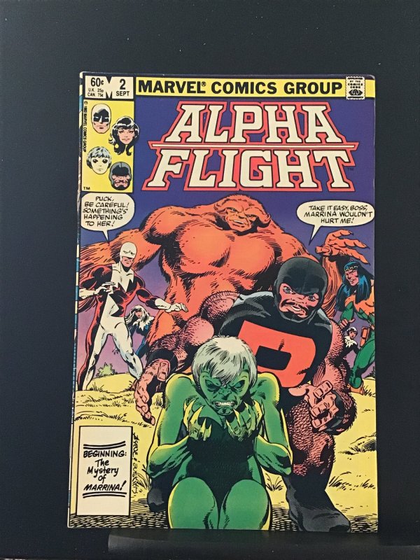 Alpha Flight #2 (1983) Direct Edition