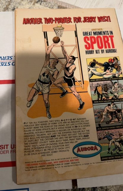 The Amazing Spider-Man #36 (1966)when a meteor falls. Water/moisture staining