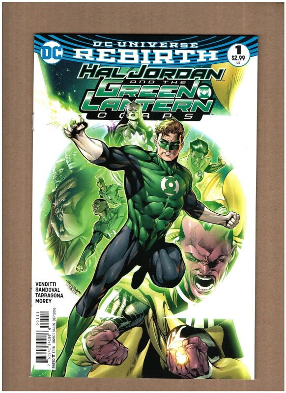 Hal Jordan and the Green Lantern Corps #1 NM- 9.2 DC Rebirth 2016 Sandoval NM-