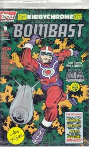 Bombast #1 Poly Bagged with Card Savage Dragon Topps Comics April 1993 (VFNM)