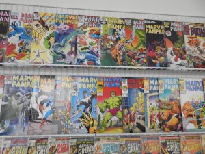 Huge Lot 180+ Comics W/ Marvel Two-In-One, Marvel Triple Action, +More! Avg FN+!