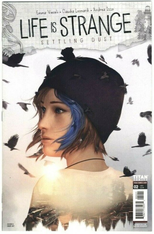 LIFE IS STRANGE: SETTLING DUST #2 COVER B GAME ART - TITAN COMICS - NOV 2021