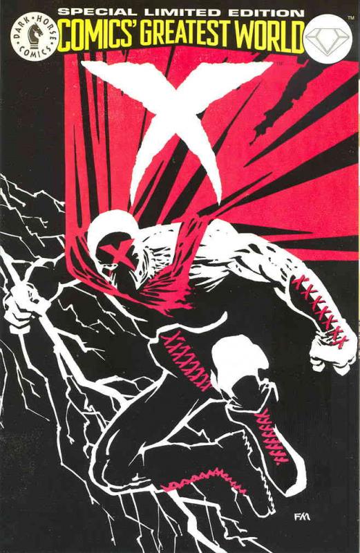 Comics' Greatest World-Arcadia #1LE VF ; Dark Horse | X Red Foil Variant