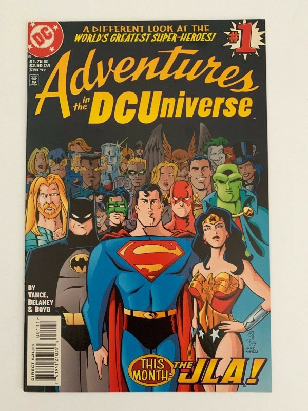 Adventures in the DC Universe #1 DC comics NM