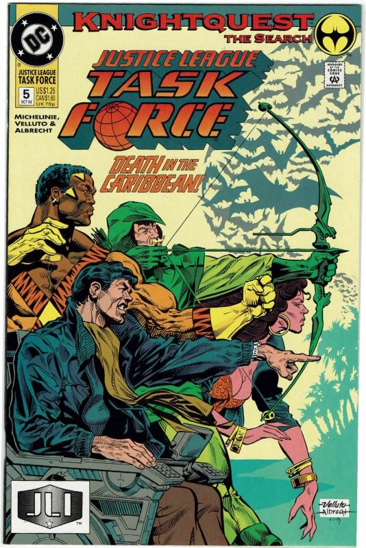 Justice League Task Force # 1 USA, 1993