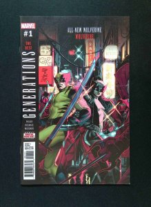 Generations Wolverine and All-New Wolverine #1  Marvel Comics 2017 VF/NM