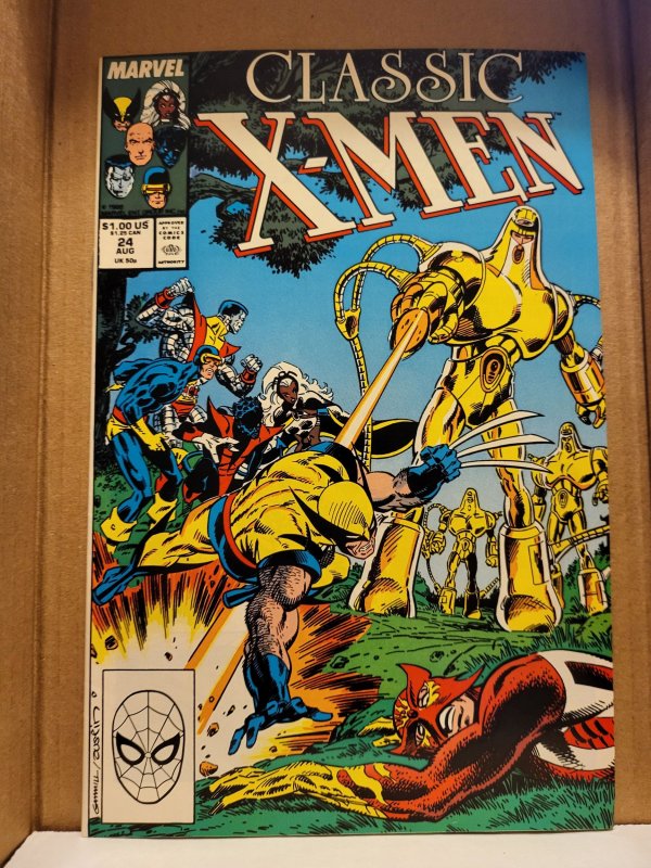 Classic X-Men #24 (1988) abc