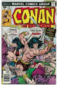 CONAN THE BARBARIAN#70 VF/NM 1977 MARVEL BRONZE AGE $6 UNLIMITED SHIPPING!