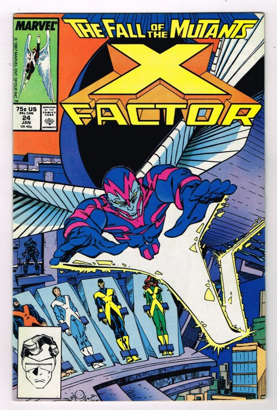 X-Factor #24 (1988) Marvel Comics 1st Appearance of Archangel