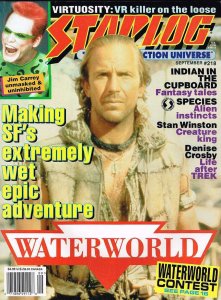 Starlog #218 VF ; Starlog | Magazine Waterworld