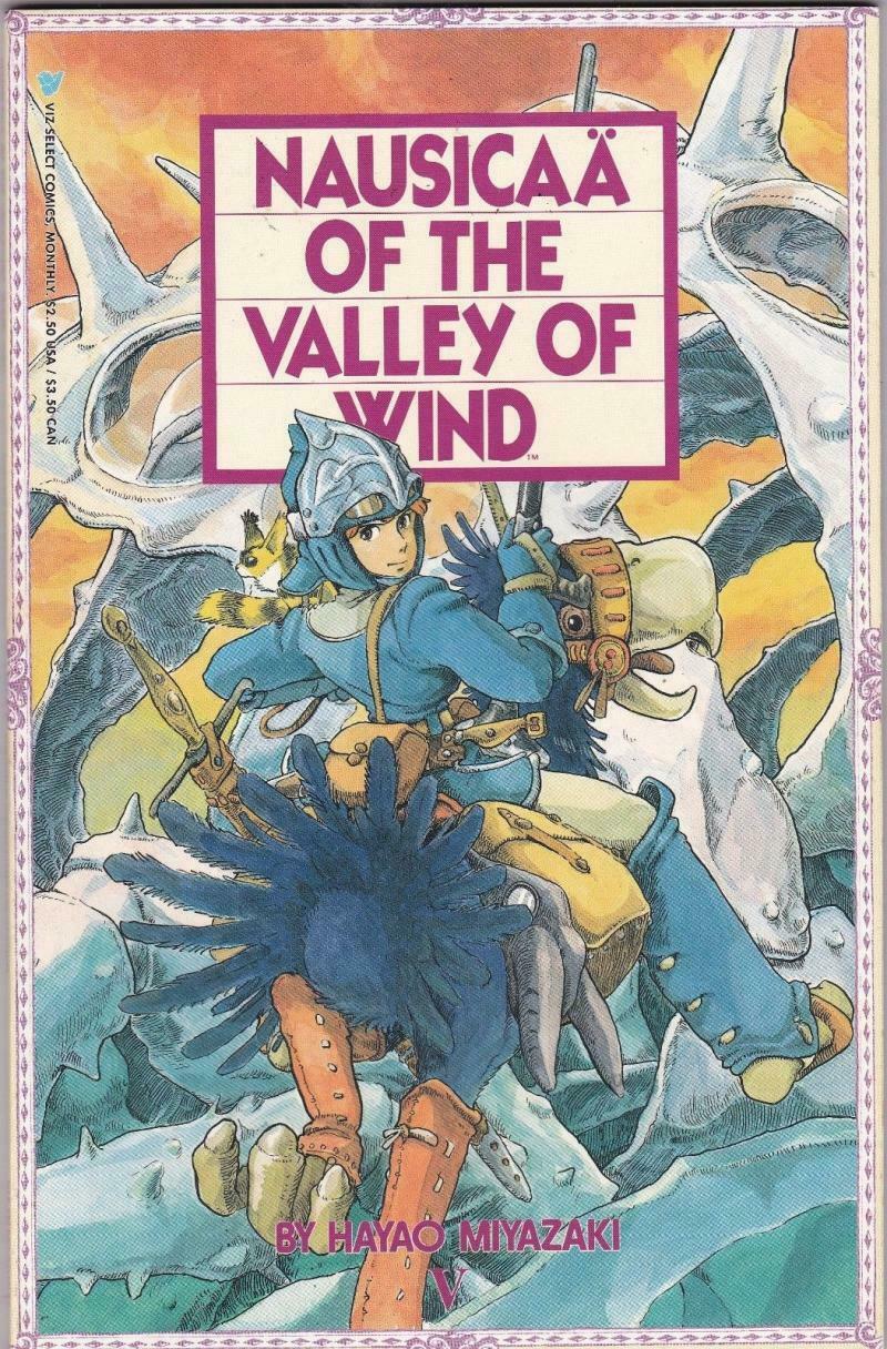 nausicaä of the valley of wind hayao miyazaki