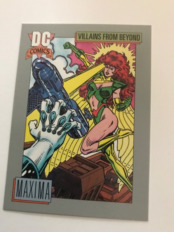 MAXIMA #136 card : 1992 DC Universe Series 1, NM/M, Impel