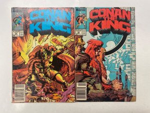 3 MARVEL comic books Conan King #48 49 Conan Barbarian #231 36 KM15