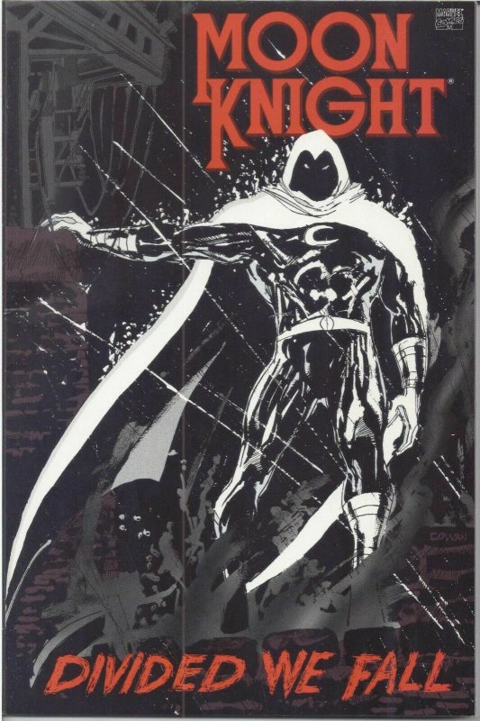 Moon Knight: Divided We Fall  TPB Comic novel  (1992, Marvel) Comics High Grade 