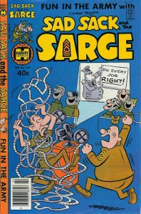 Sad Sack And The Sarge #141 VG ; Harvey | low grade comic