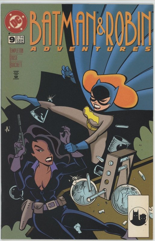 Batman & Robin Adventures #9 (1995) - 9.2 NM- *Logo Variant*