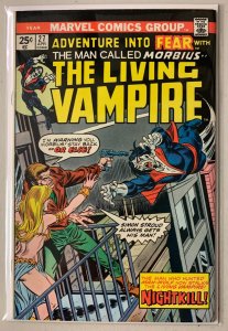 Fear #27 Marvel (6.0 FN) Morbius in Night of the Vampire-Stalker (1975)