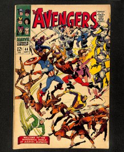 Avengers #44 Origin Black Widow! 2nd Red Guardian!