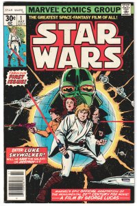 Star Wars #1 (1977) 1st printing Luke Skywalker, Darth Vader, Han Solo, Leia